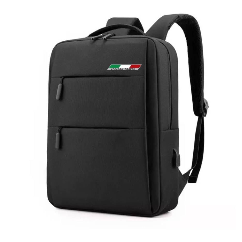 Mochila Para Notebook Até 16" Meghazine Italian Travel - Preta