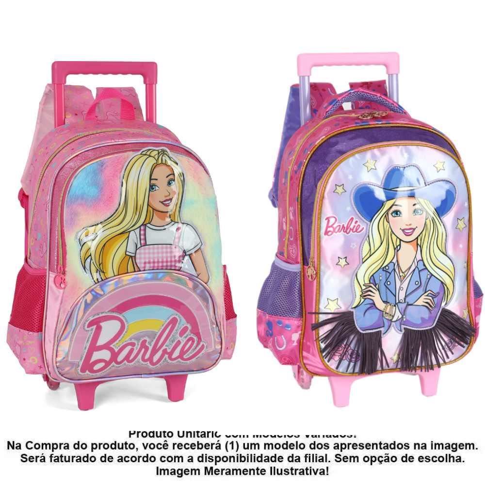 Mochilete Infantil Barbie Luxcel - Sortido