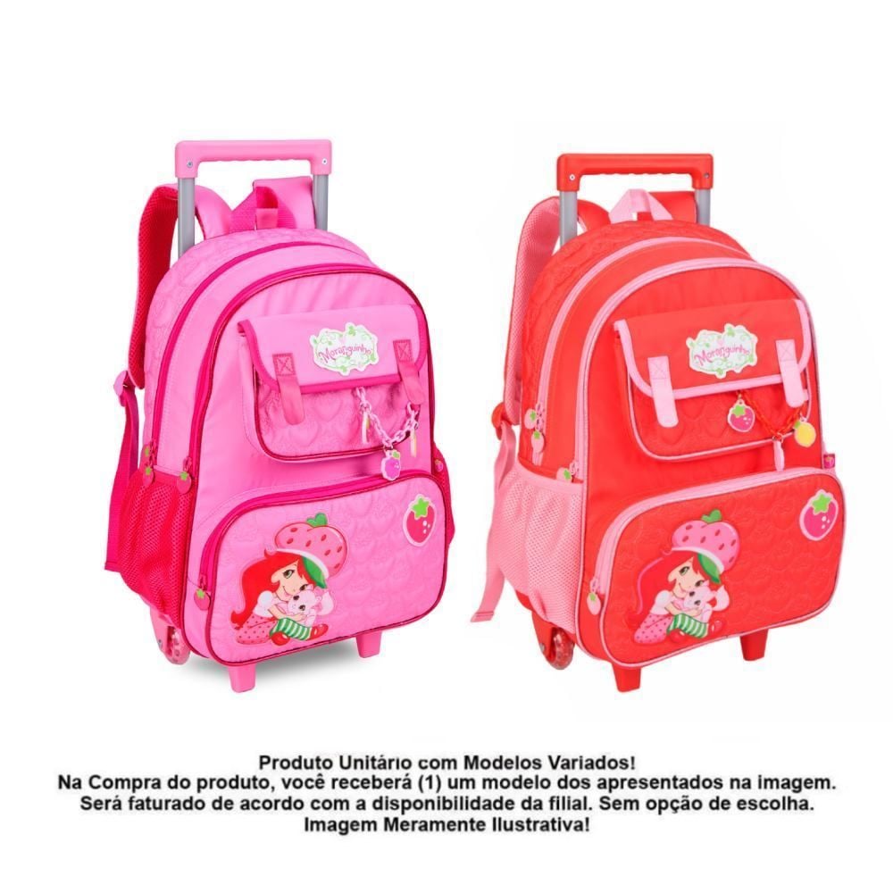 Mochilete Infantil Moranguinho Clio Style - Sortido 