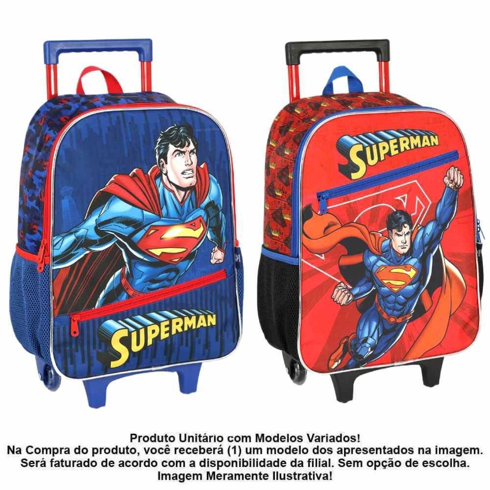 Mochilete Infantil Superman Luxcel - Sortido