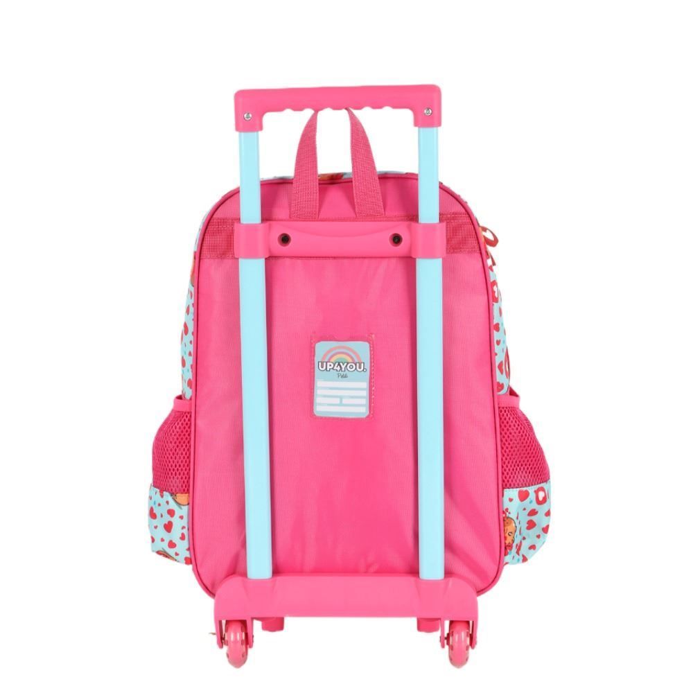 Mochilete Infantil Up Capy Luxcel - Rosa