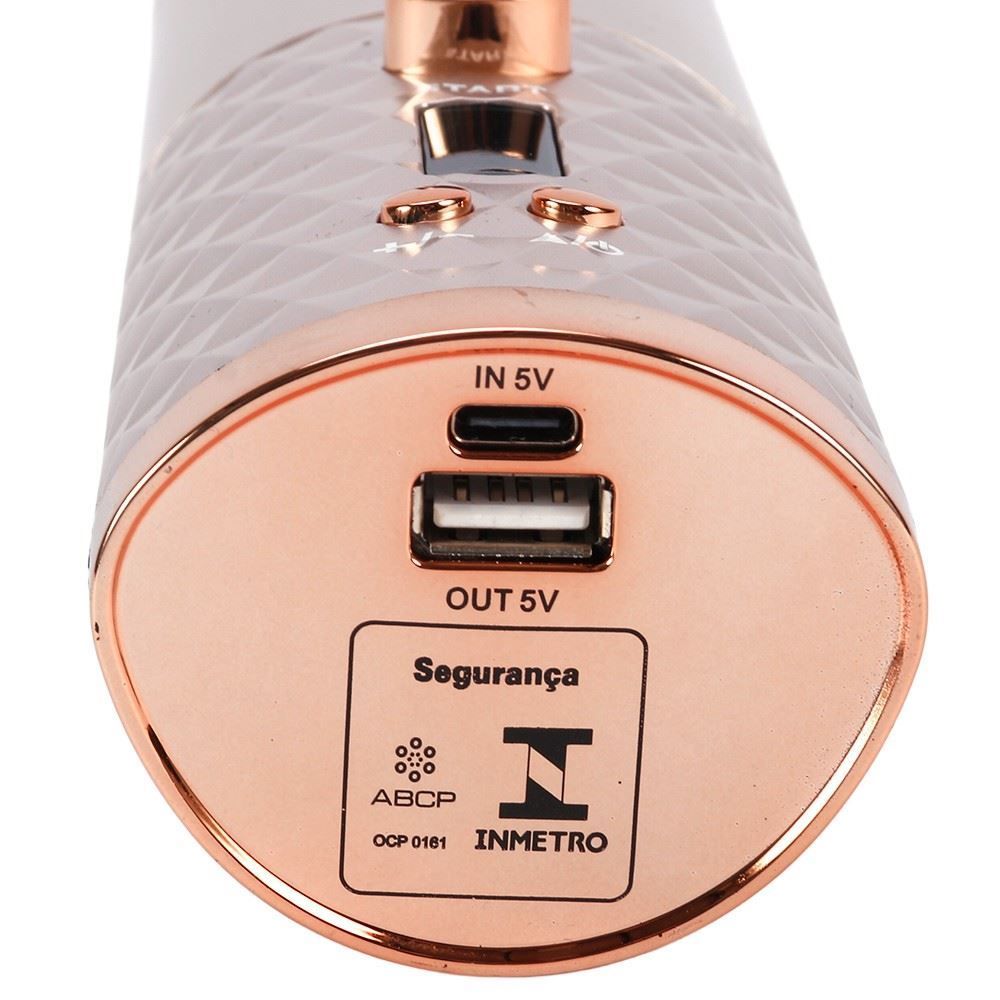 Modelador de Cabelos Portátil Klicke - Rosa