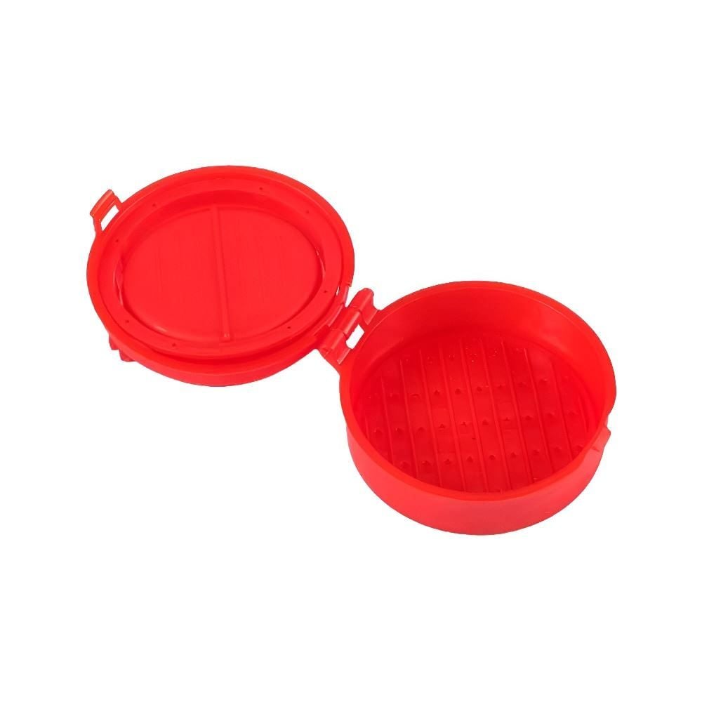 Modelador De Hambúrguer Havan Casa 13 Cm - Vermelho