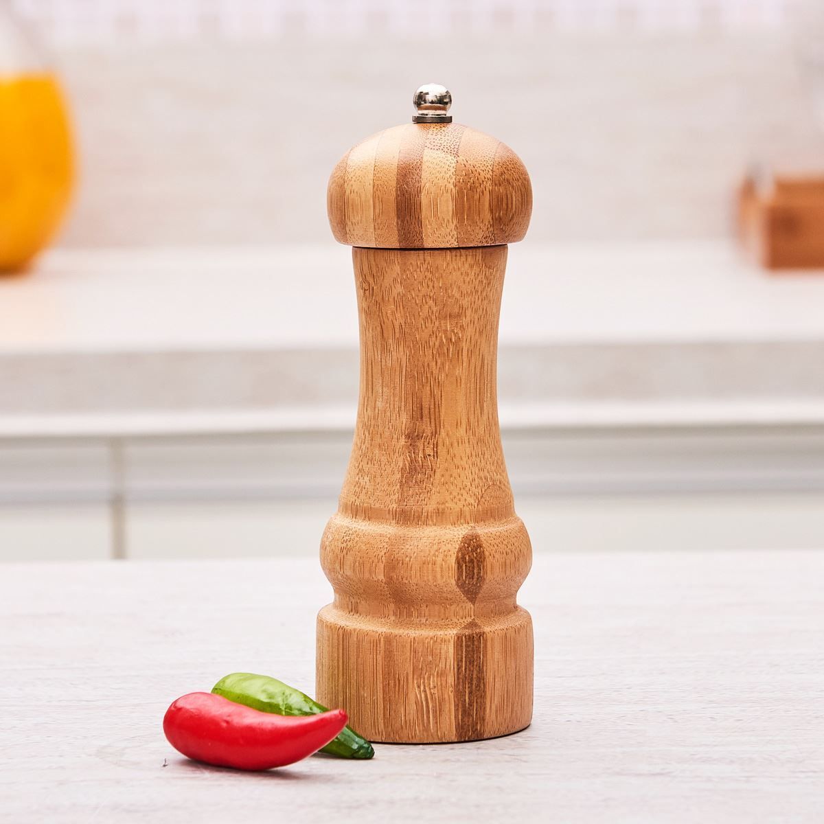 Moedor De Pimenta 15Cm Finecasa - Bambu
