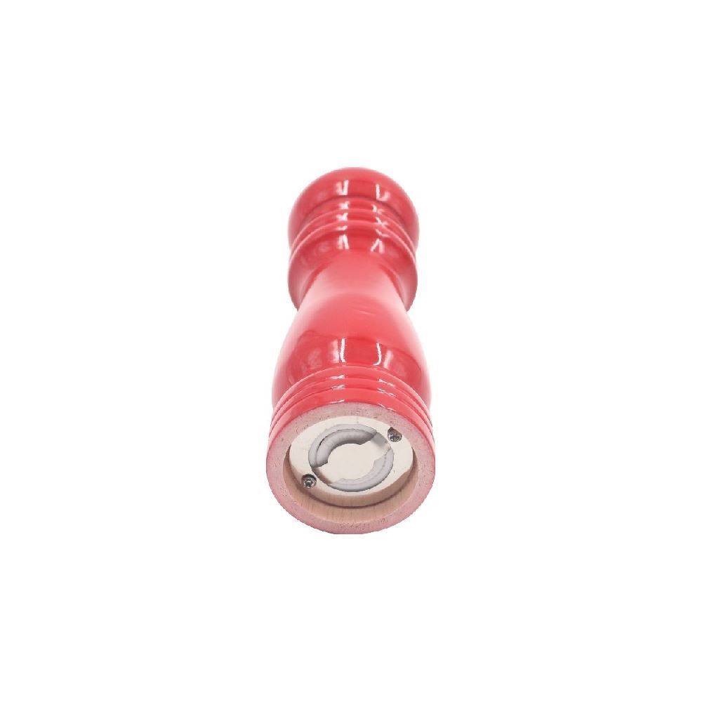 Moedor Para Pimenta De Madeira Havan Casa 16,5 Cm - Vermelho