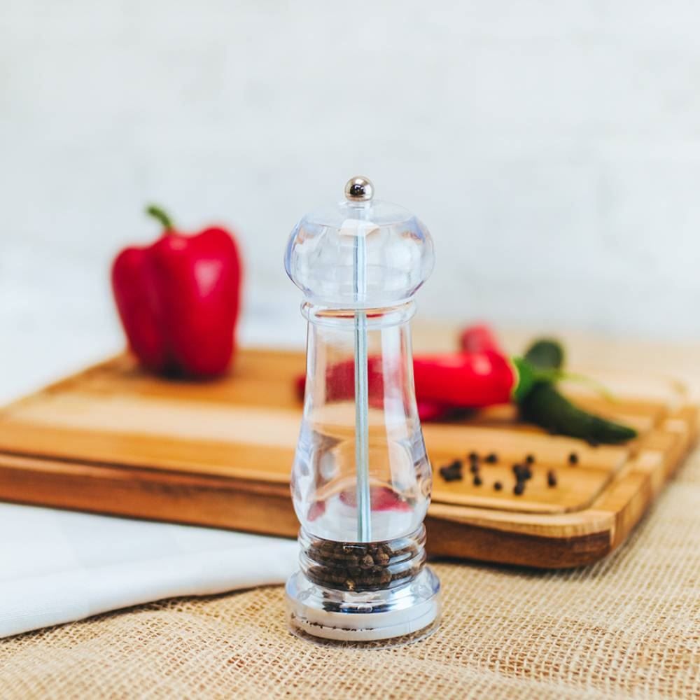 Moedor Para Sal E Pimenta Acrílico Wolff - 17Cm
