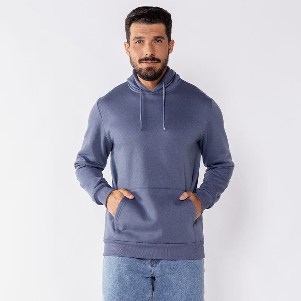 Moletom Masculino Bolso Canguru Marc Alain