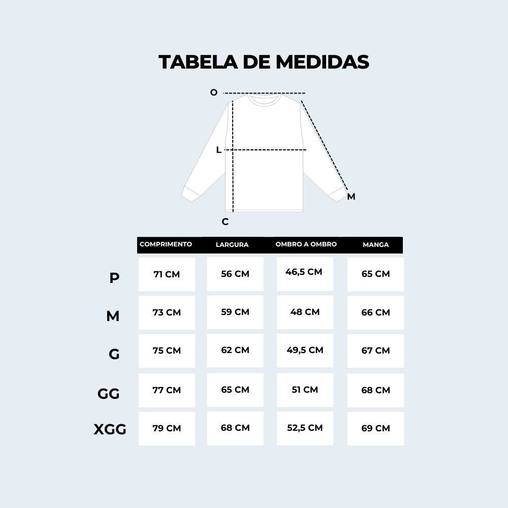 Moletom Careca Masculino Com Bordado Thing