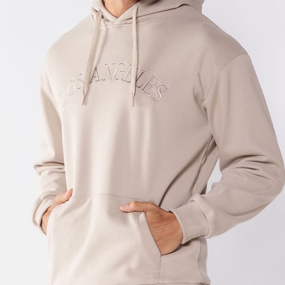 Moletom Masculino Bordado Com Capuz Thing