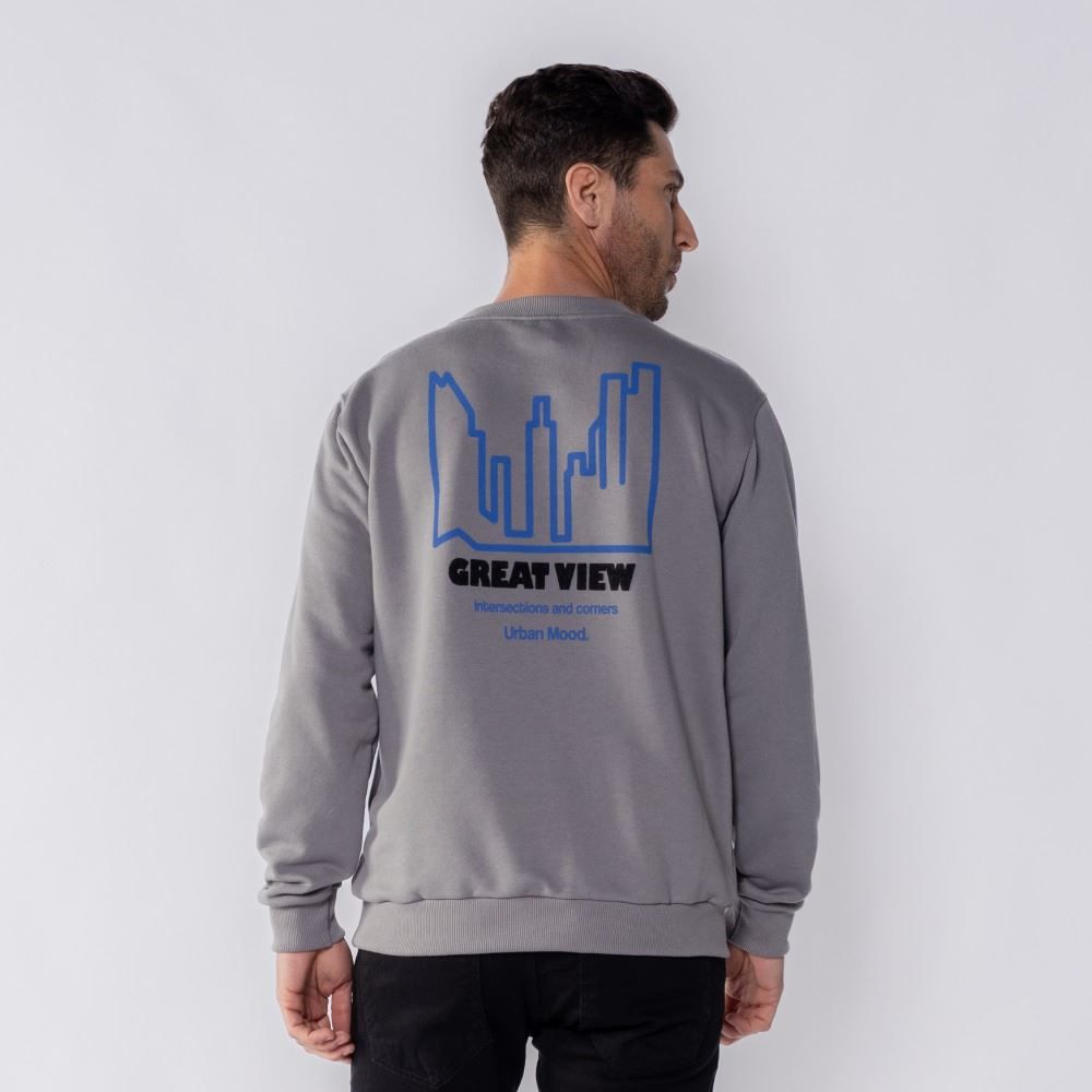 Moletom Masculino Sem Capuz Thing