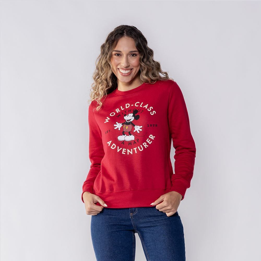 Moletom Mickey Mouse Aventureiro Bandup