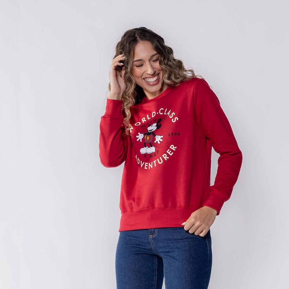 Moletom Mickey Mouse Aventureiro Bandup