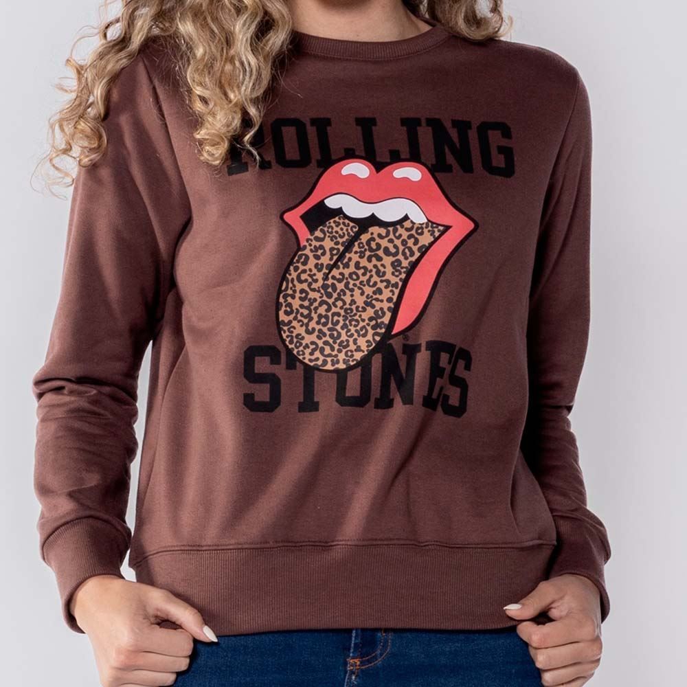 Moletom The Rolling Stones Feminino Bandup