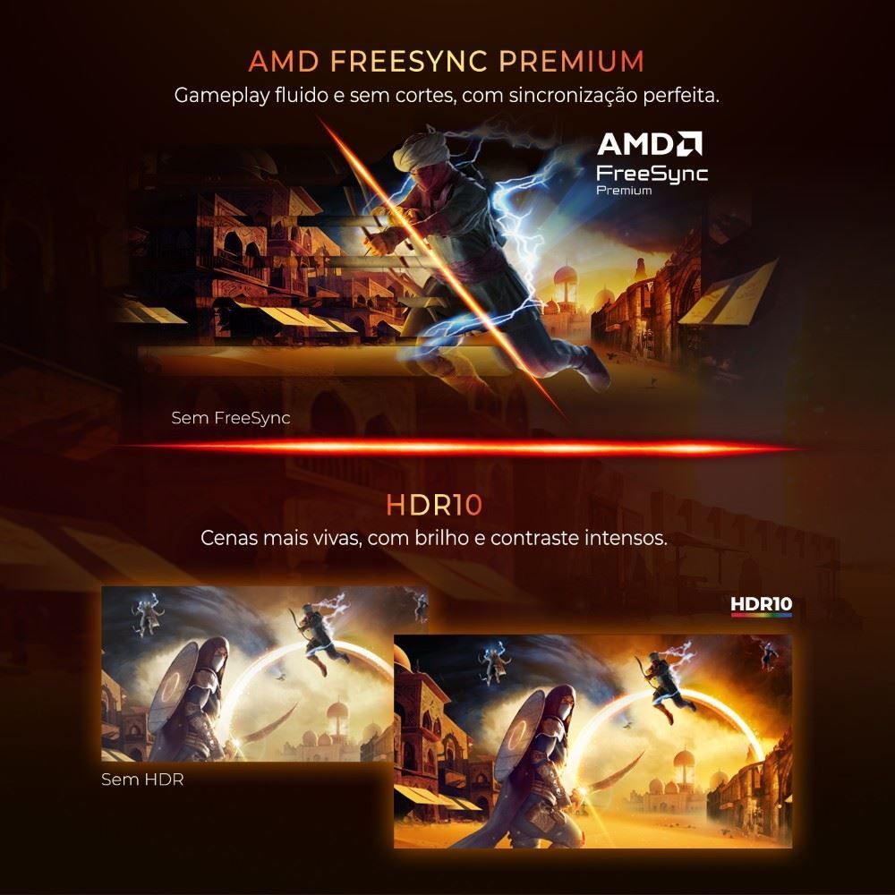 Monitor Gamer Aoc 27" Curvo 300Hz 0,3Ms C27g4z