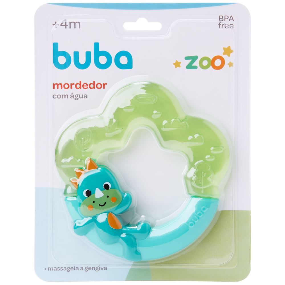 Mordedor Com Agua Buba Zoo Buba +4M - DINO