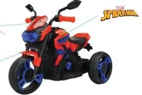 Moto Elétrica Infantil Spider Man