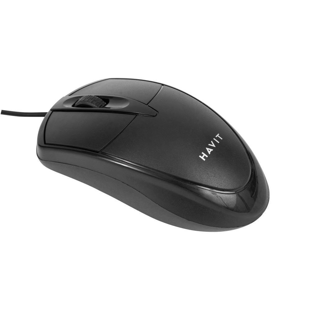 Mouse com Fio Havit Usb Gt-Ms4217 - Preto