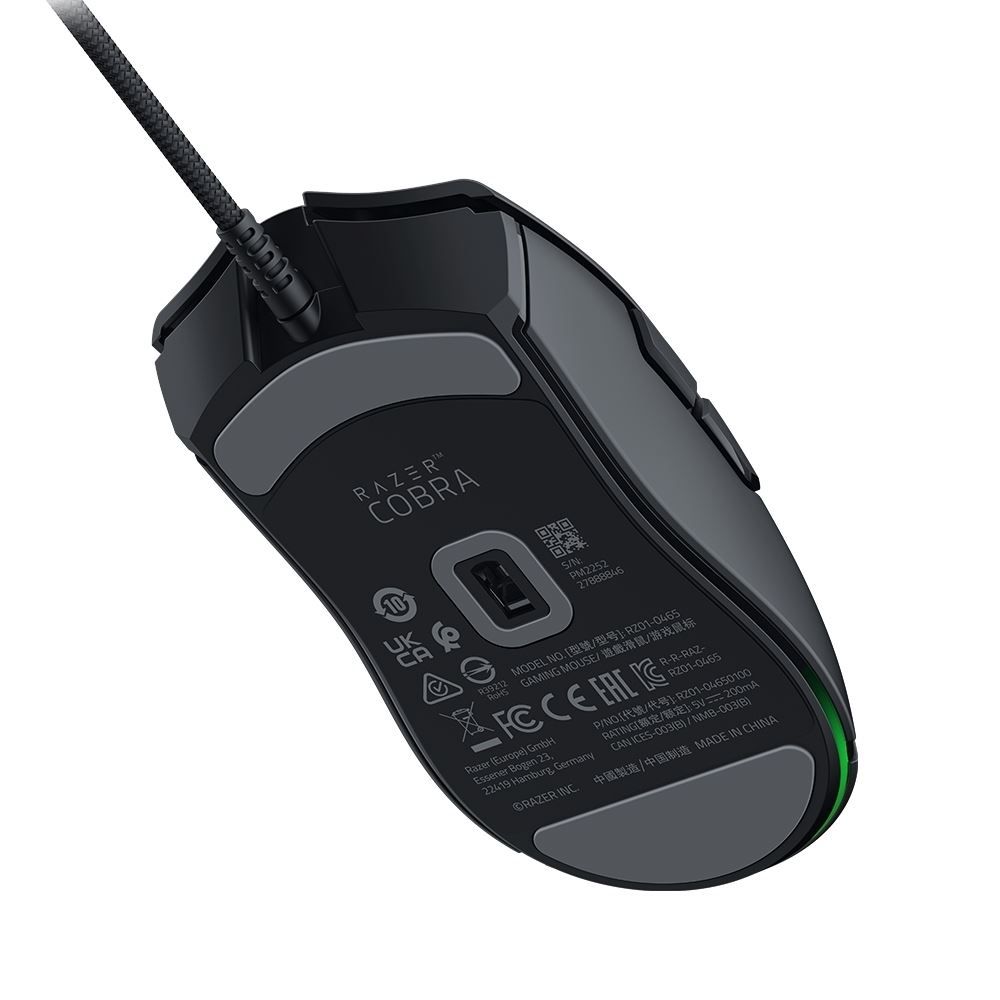  Mouse Gamer Cobra Preto L Razer L Sensor Óptico 3° Ger Com Rgb