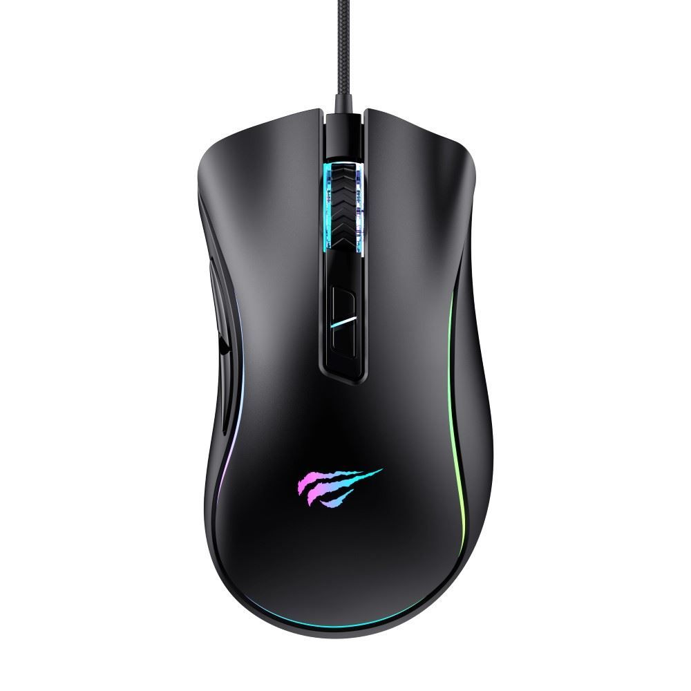 Mouse Gamer com Fio Usb Havit Ms1002se2 - Preto