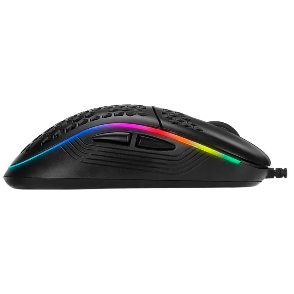 Mouse Gamer Flakes Power Air Flkm003 Elg - Preto