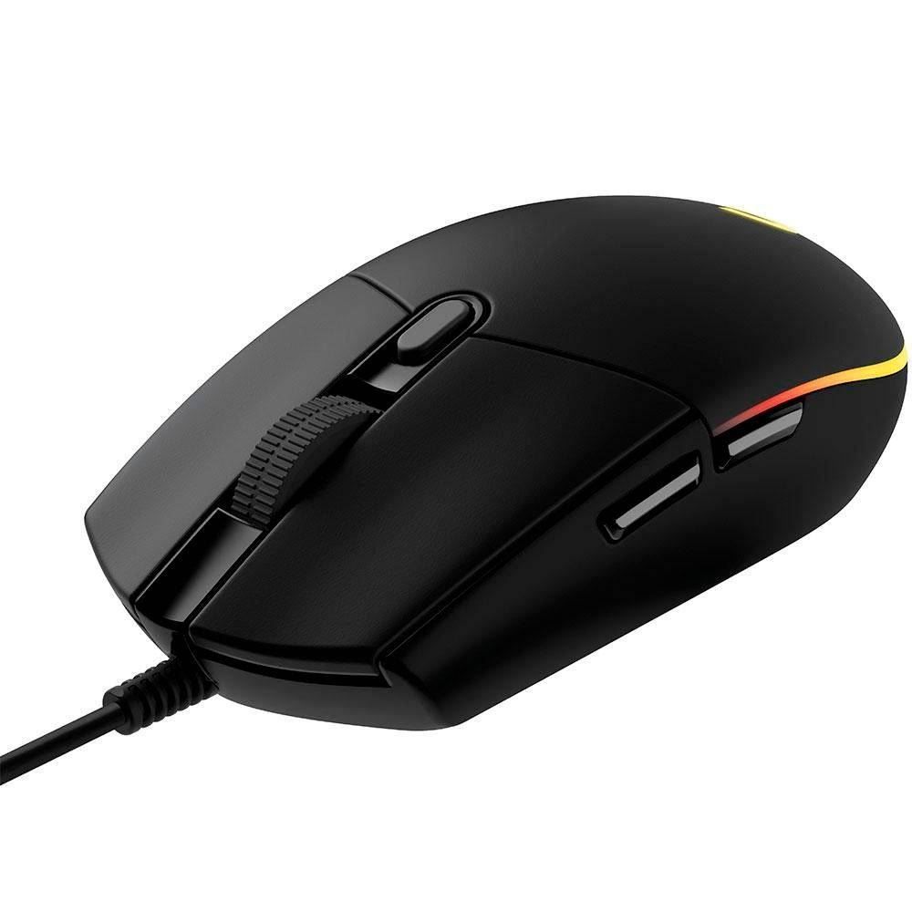 Mouse Gamer Lightsync G203 8.000 Dpi Logitech - Preto