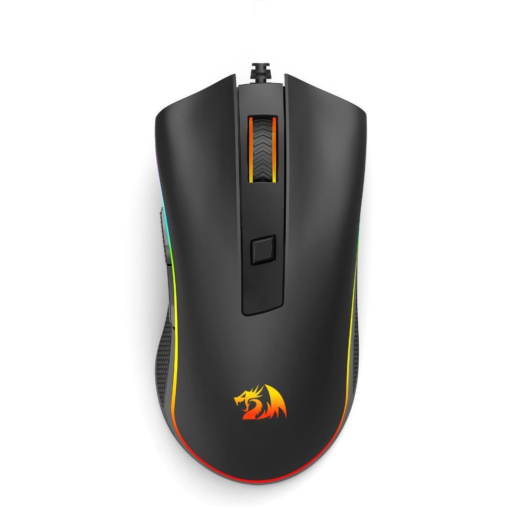 Mouse Gamer Redragon Cobra Cypher Lite Rgb Preto