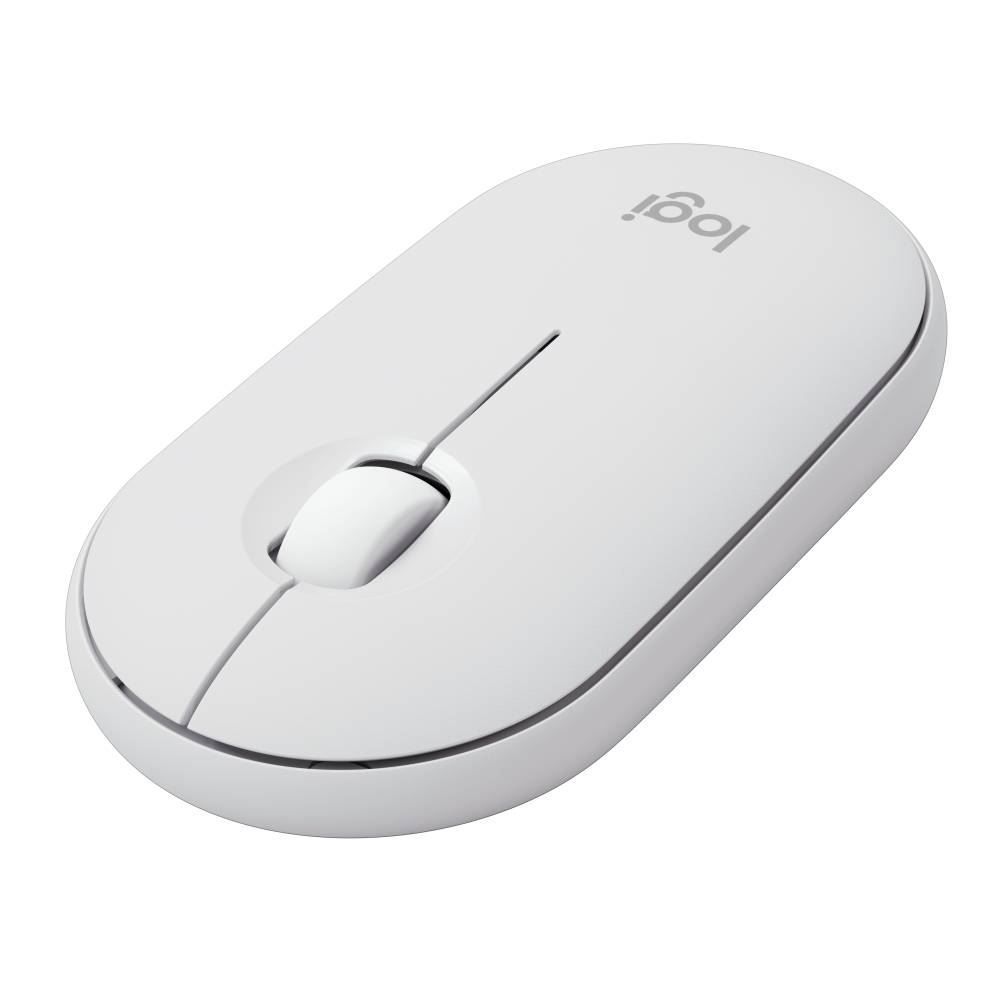 Mouse Logitech M350s Sem Fio Branco