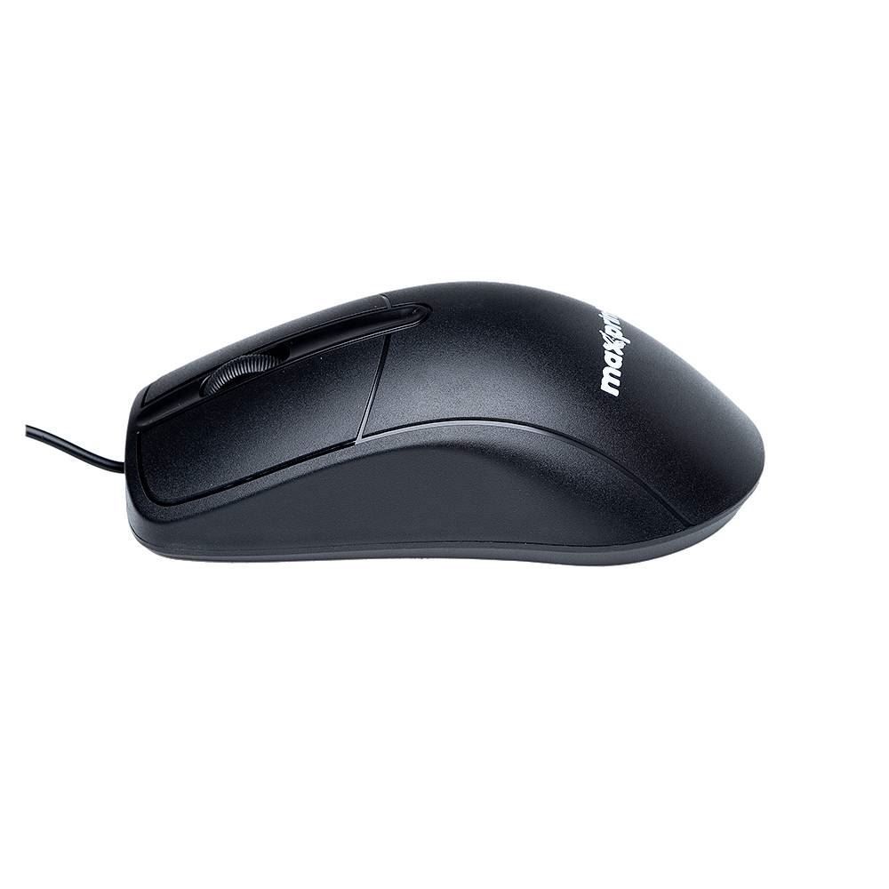 Mouse Maxprint Officeeasy Com Fio 1200 Dpi - Preto