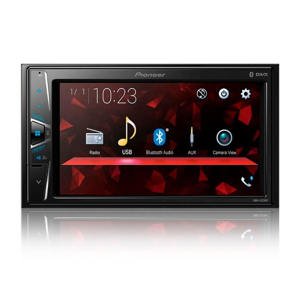 Multimídia Pioneer Receiver Com Bluetooth Dmh-G228bt - 2 DIN