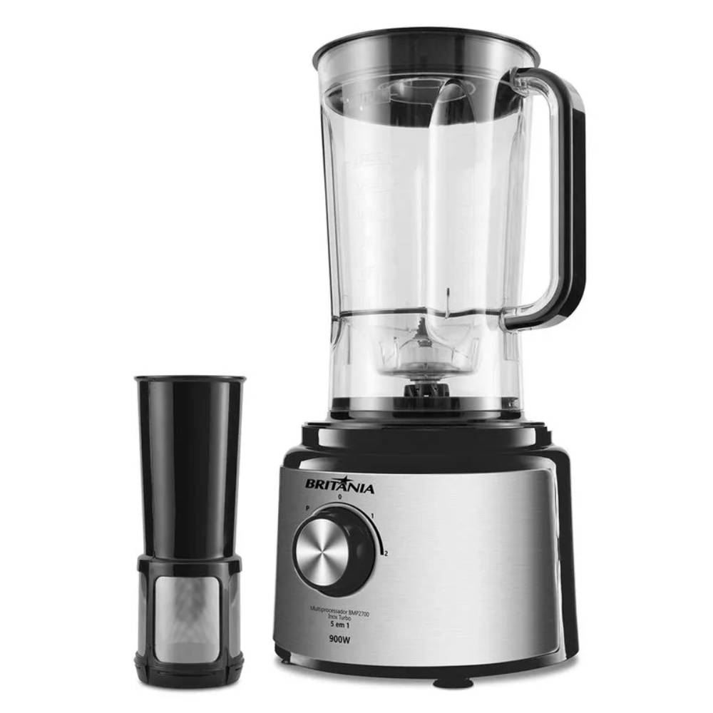 Multiprocessador Britânia 5 em 1 Inox BMP2700P