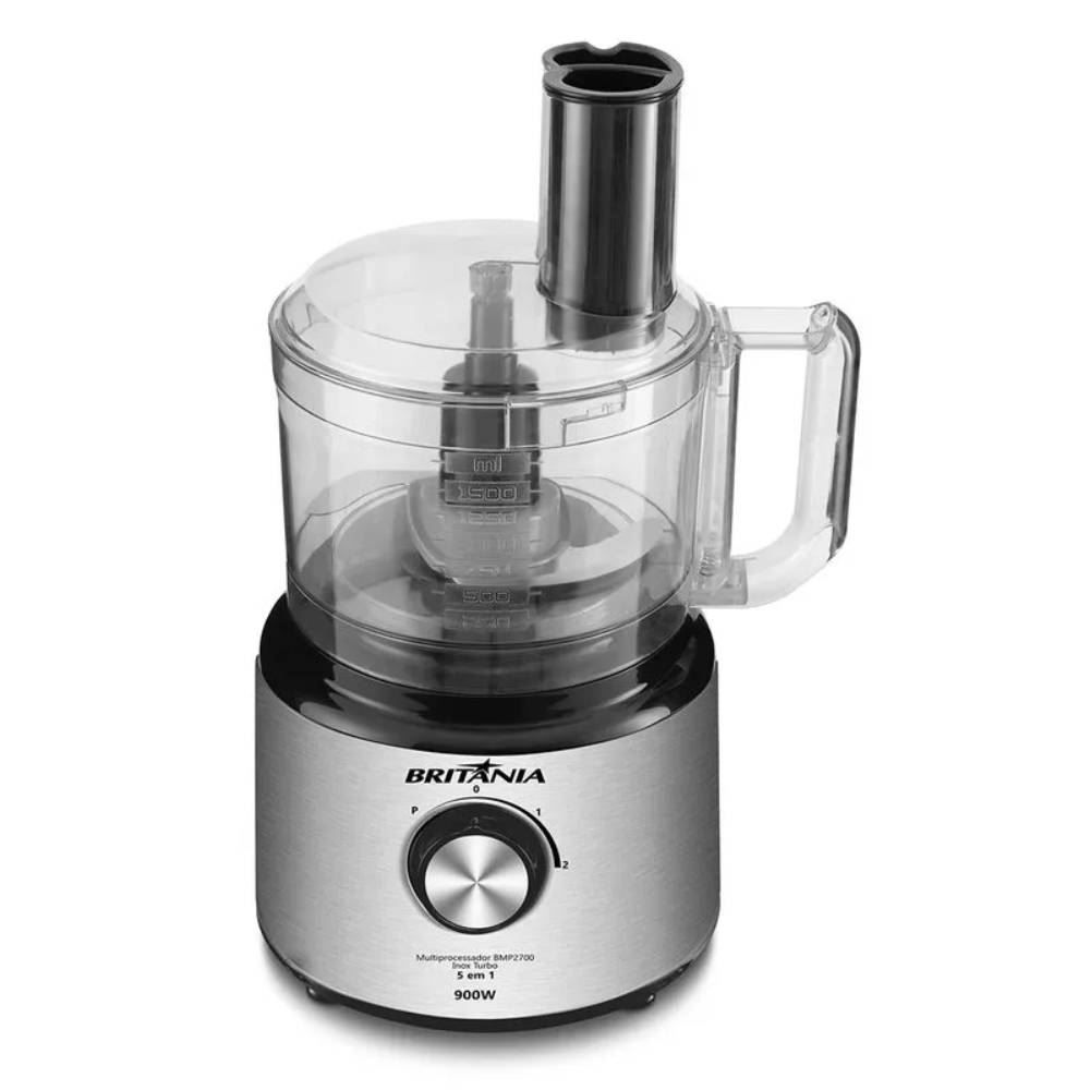 Multiprocessador Britânia 5 em 1 Inox BMP2700P