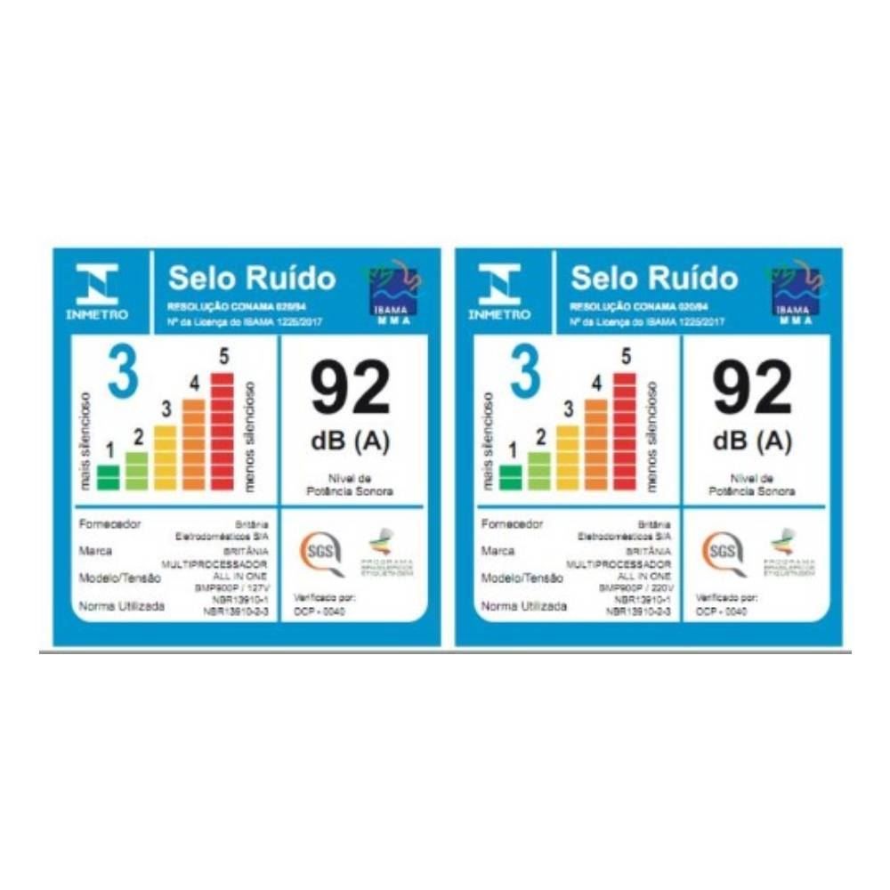 Multiprocessador Britânia All In One BMP900P