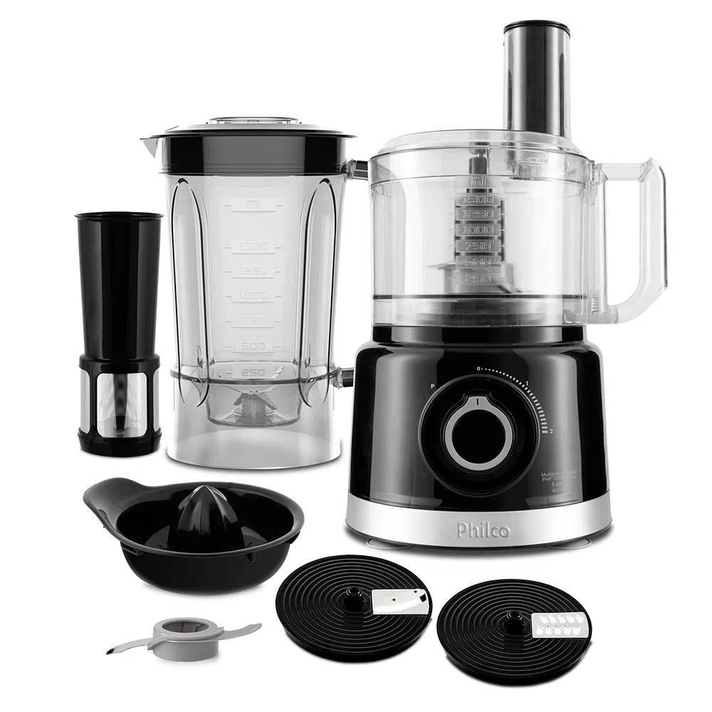 Multiprocessador Philco 5 em 1 Turbo 900W PMP1500P