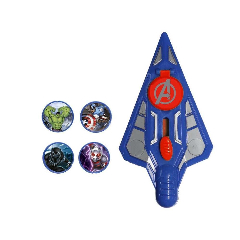 Nave Lança Discos Avengers Etitoys - YD-555