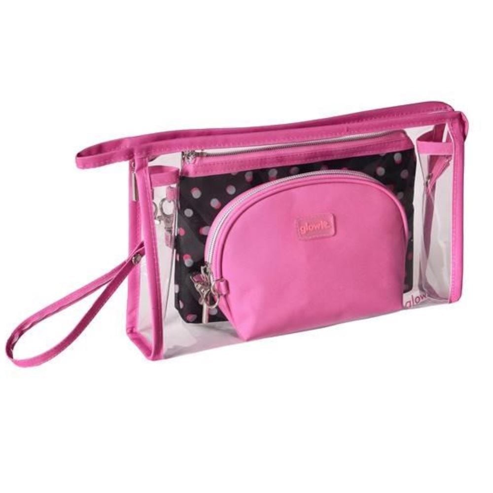 Necessaire Kit Poa Glow It Semax - Pink