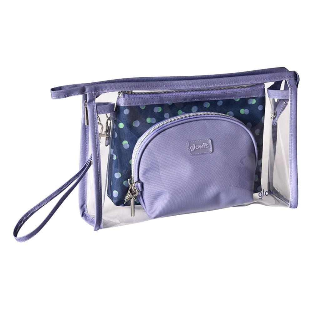 Necessaire Kit Poa Glow It Semax - Lilás 