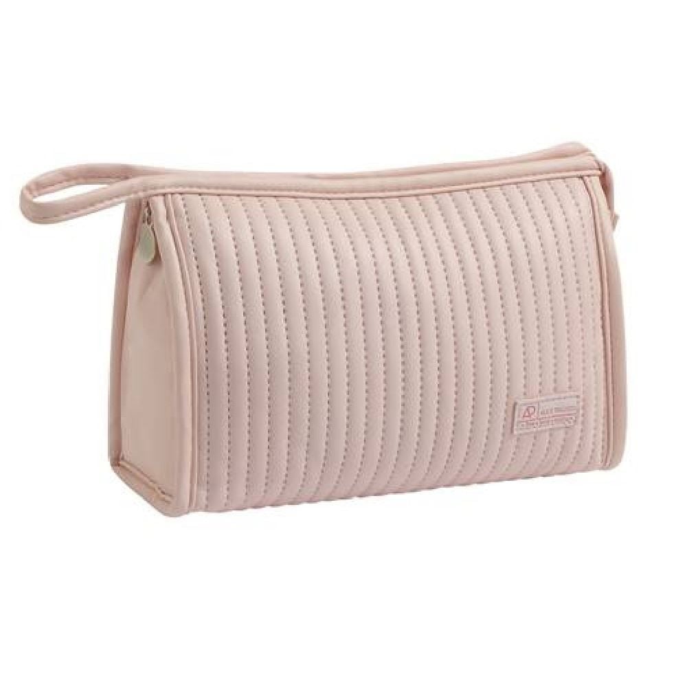 Necessaire Trapézio Puffer Alice Palucci - Rosa