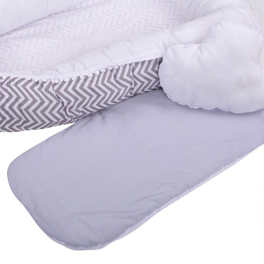 Ninho Redutor 3 Peças Yoyo Baby - Chevron Cinza