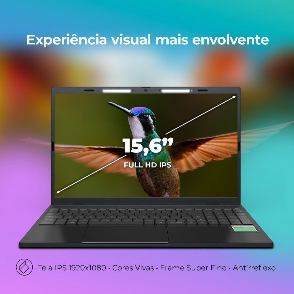 Notebook Positivo Intel Celeron 4Gb 128Gb Tela 15,6” Windows 11