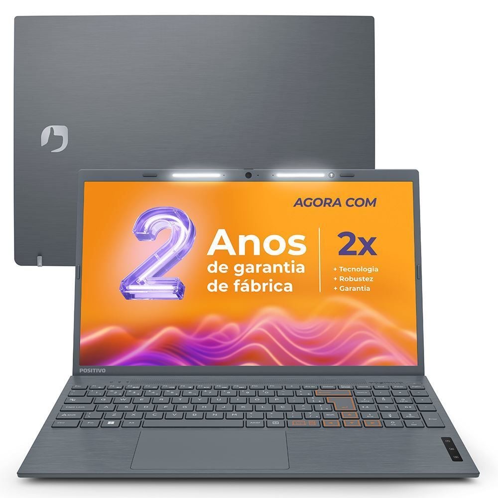 Notebook Positivo Intel Dual Core 4Gb Ram 128Gb Tela De 15,6" W11 - Bivolt