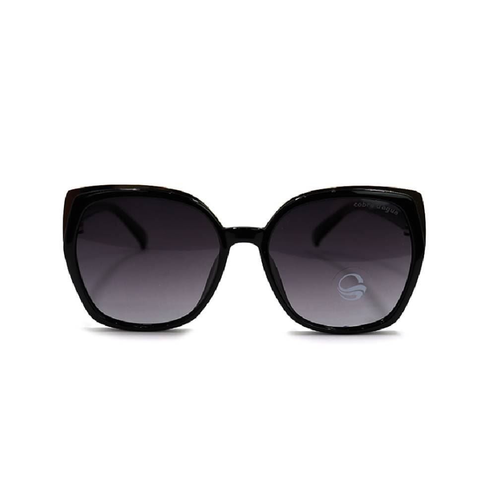Óculos De Sol Feminino Cobra D'agua M90 Av234 - Preto e Dourado
