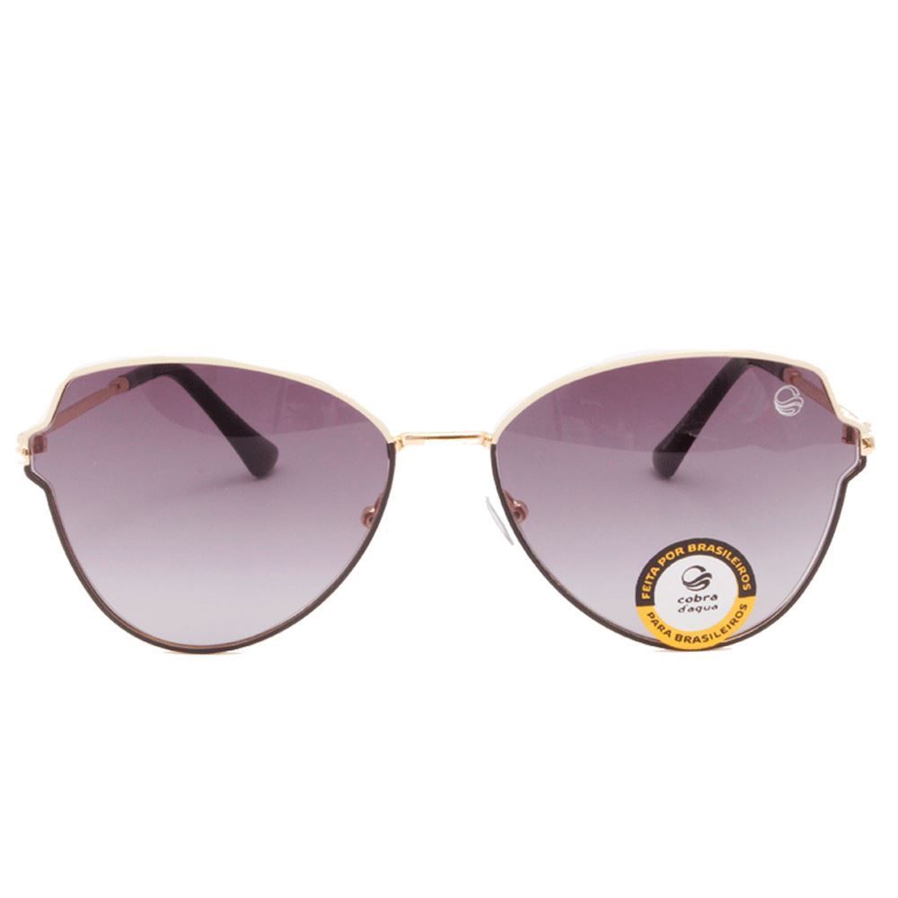 Óculos De Sol Fumê Feminino Cobra D'água - DIVERSOS