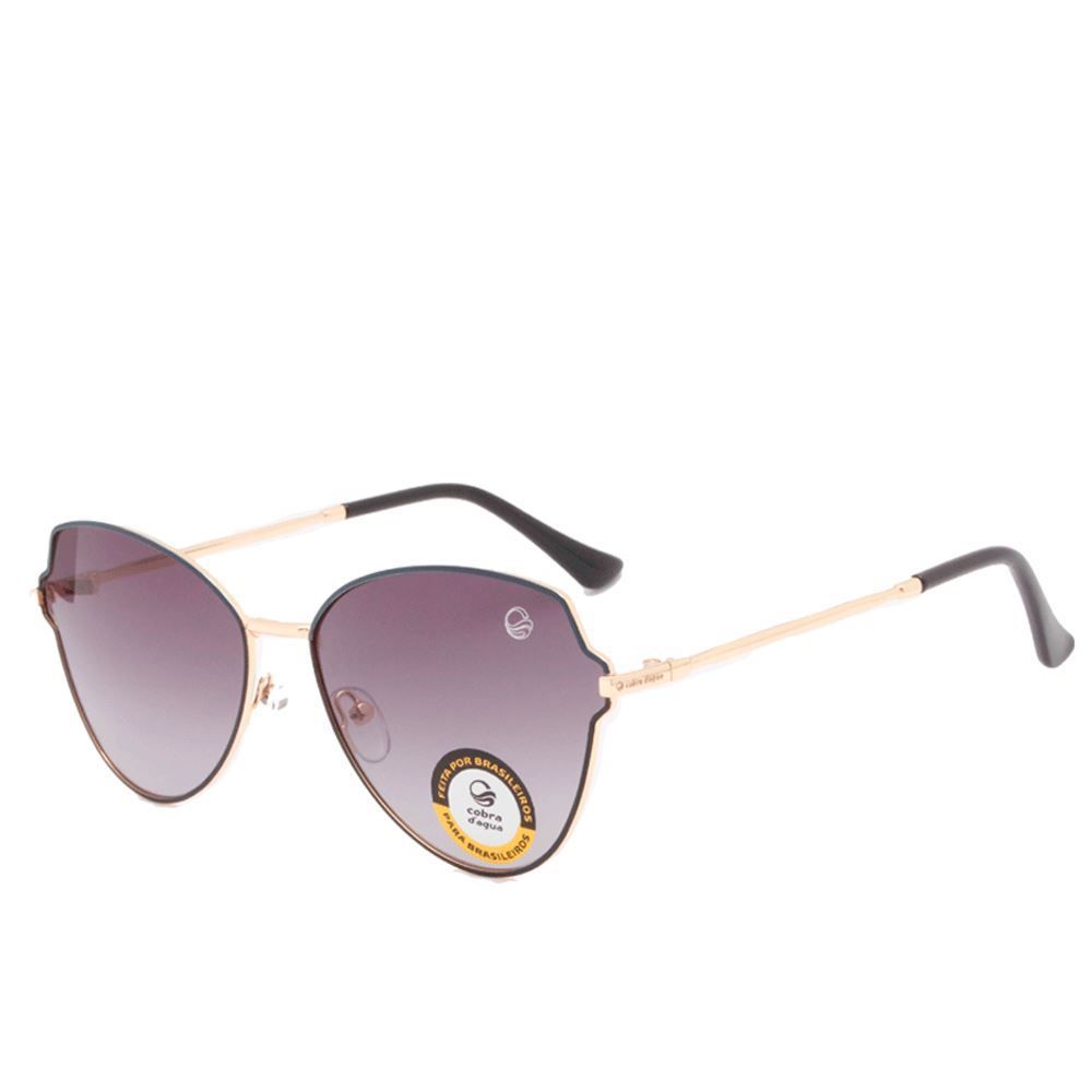 Óculos De Sol Fumê Feminino Cobra D'água - DIVERSOS