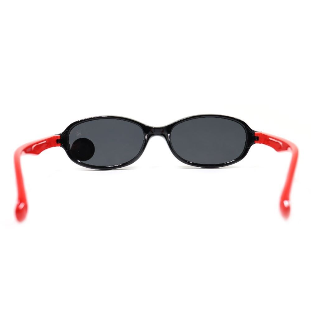 Óculos De Sol Infantil Cobra D'agua Nv90011 - Preto e Vermelho