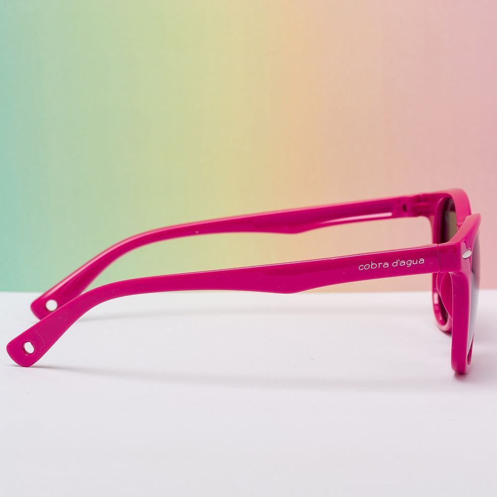 Óculos De Sol Infantil Menina Rosa Cobra D'água - DIVERSOS