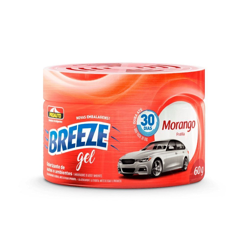 Odorizante Gel Morango 60G Proauto - 1024