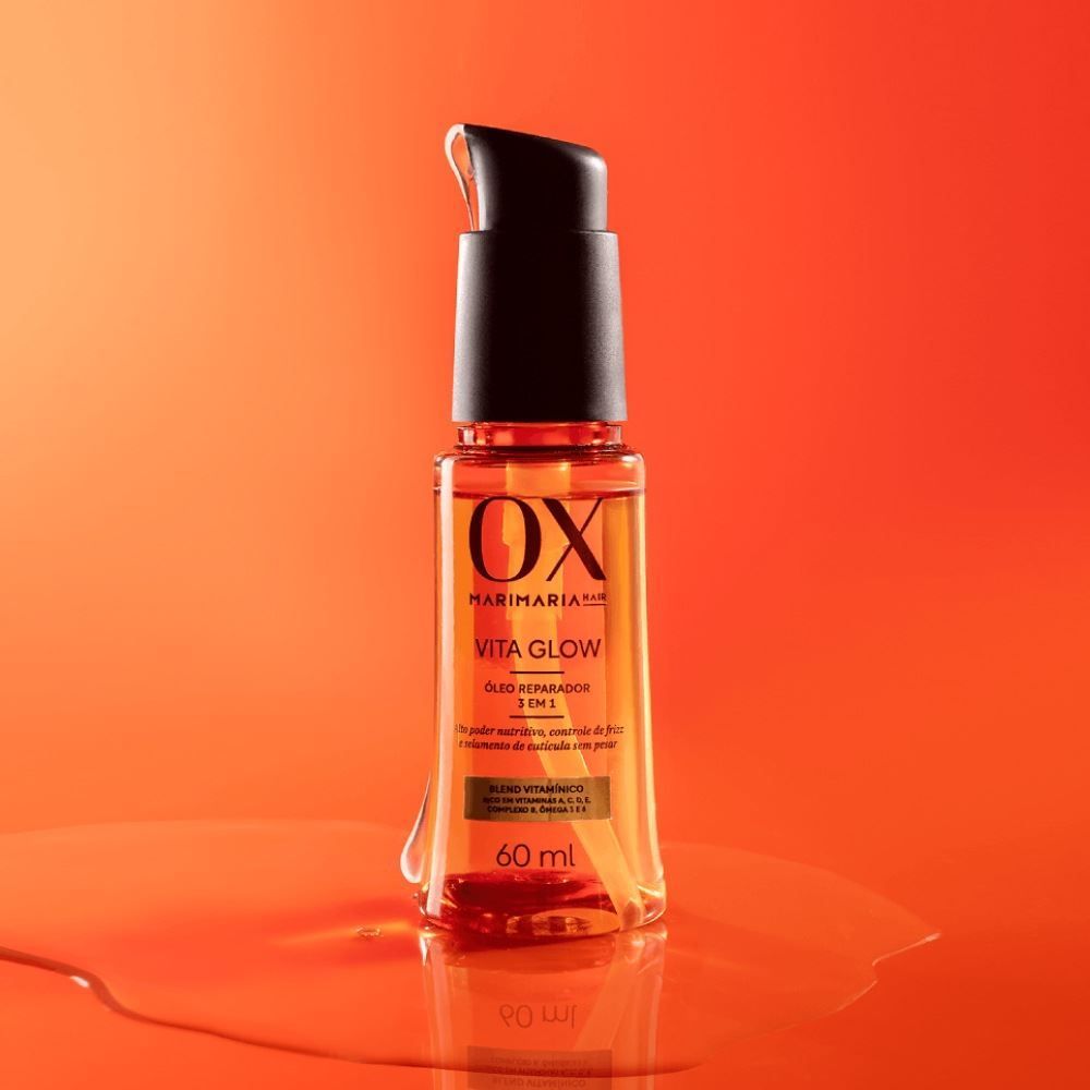 Óleo Reparador Vita Glow Ox Mari Maria Hair - 60ml