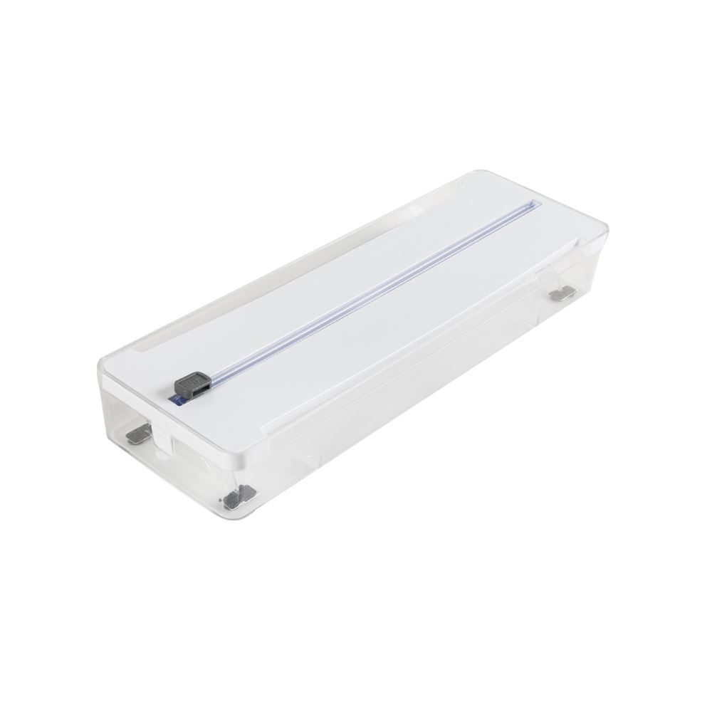 Organizador E Cortador De Rolos Duplo Clear Ou - Transparente