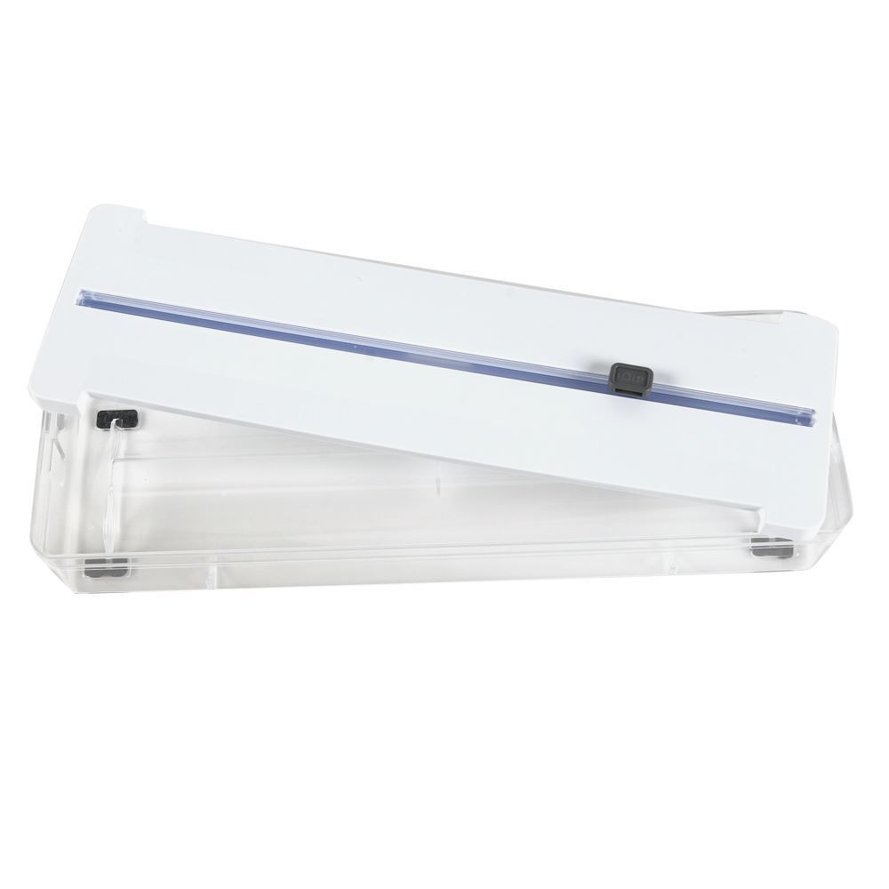 Organizador E Cortador De Rolos Duplo Clear Ou - Transparente