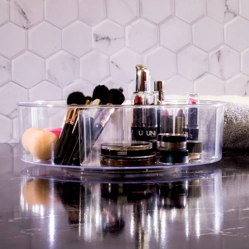 Organizador Giratório Com Divisórias G - Plasútil